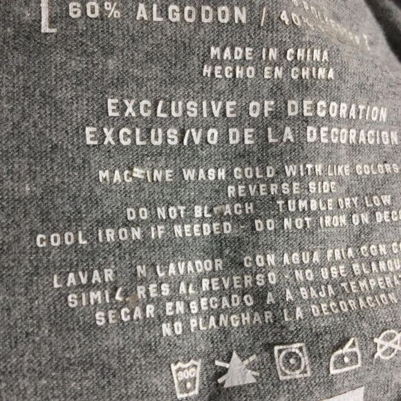 NFL Team Apparel-Men's Sz 4 XB -New York Giants- 1925 -Gray T-Shirt -Cotton/Poly - Picture 5 of 9